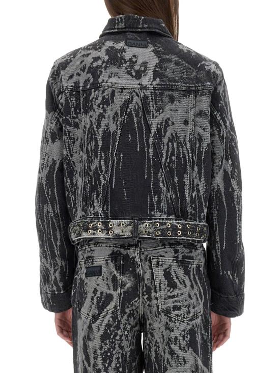 25SS 가니 데님 자켓 J1599 BLACK - GANNI