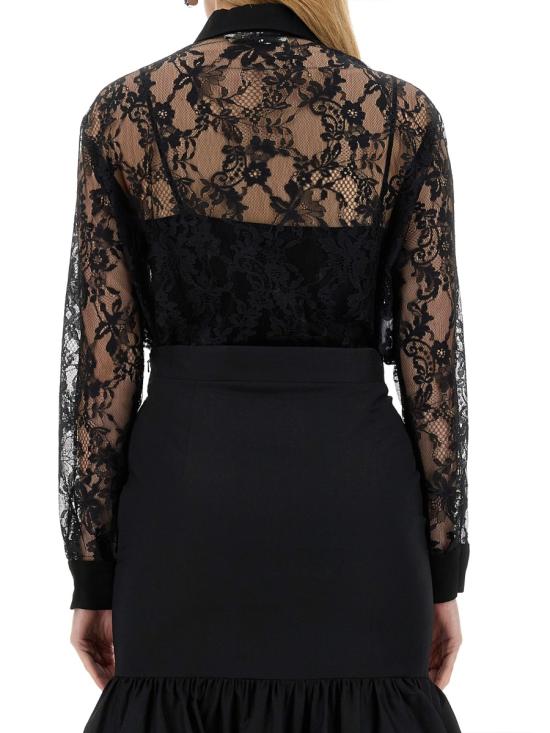  모스키노 블라우스 02140461 BLACK - MOSCHINO