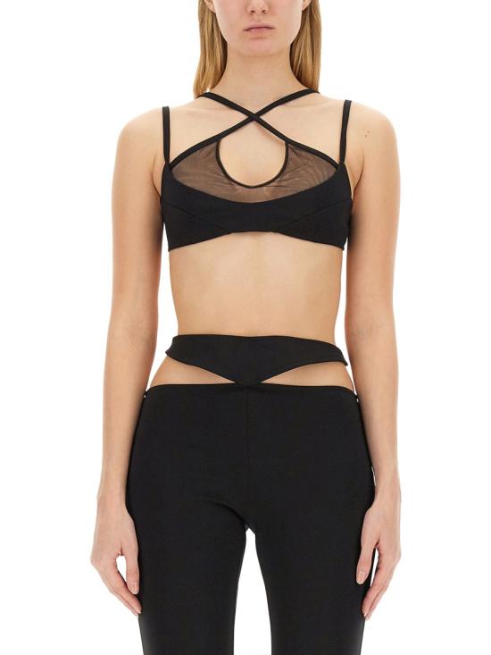  디 아티코 민소매 티셔츠 236WCT201 BLACK