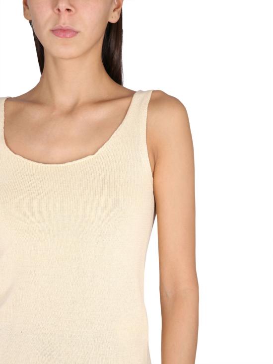  아스페시 민소매 티셔츠 5227 IVORY - ASPESI