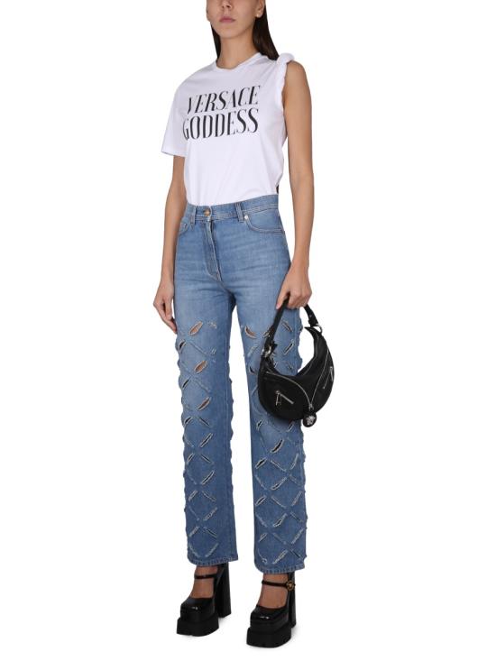  베르사체 민소매 티셔츠 1008289 WHITE - VERSACE