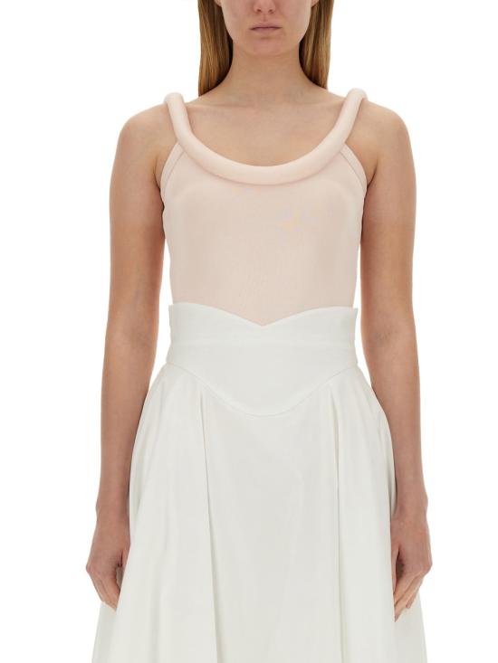  알렉산더 맥퀸 민소매 티셔츠 785597 PINK