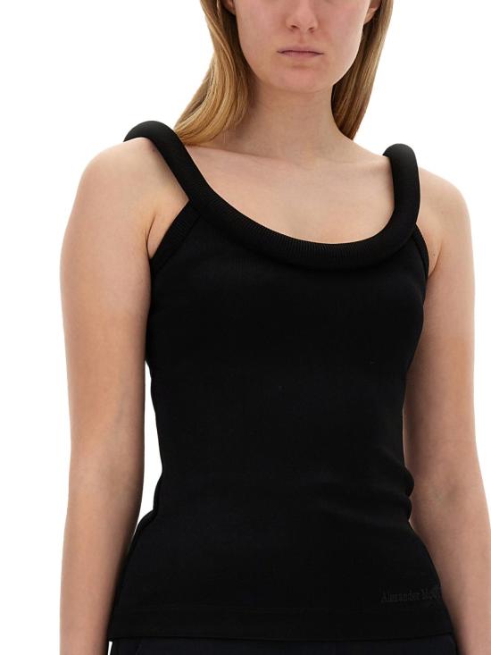  알렉산더 맥퀸 민소매 티셔츠 785597 BLACK - ALEXANDER MCQUEEN