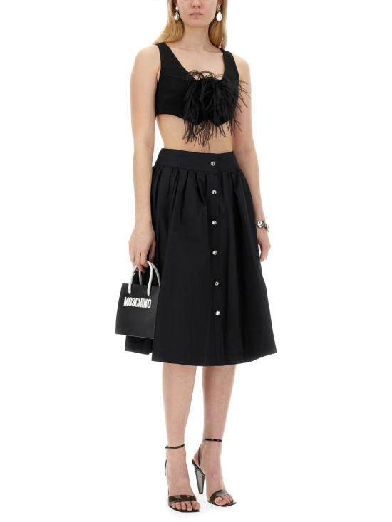  모스키노 민소매 티셔츠 10020433 BLACK - MOSCHINO