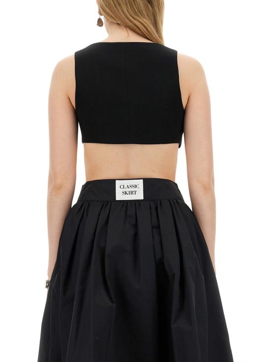  모스키노 민소매 티셔츠 10020433 BLACK - MOSCHINO