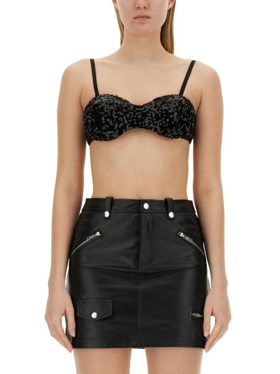  모스키노 민소매 티셔츠 14043769 BLACK