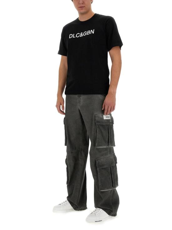  돌체앤가바나 반팔 티셔츠 G8PN9T BLACK - DOLCE & GABBANA