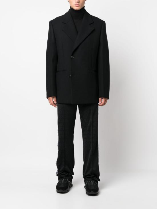  베르사체 스트레이트 팬츠 1010686 BLACK - VERSACE