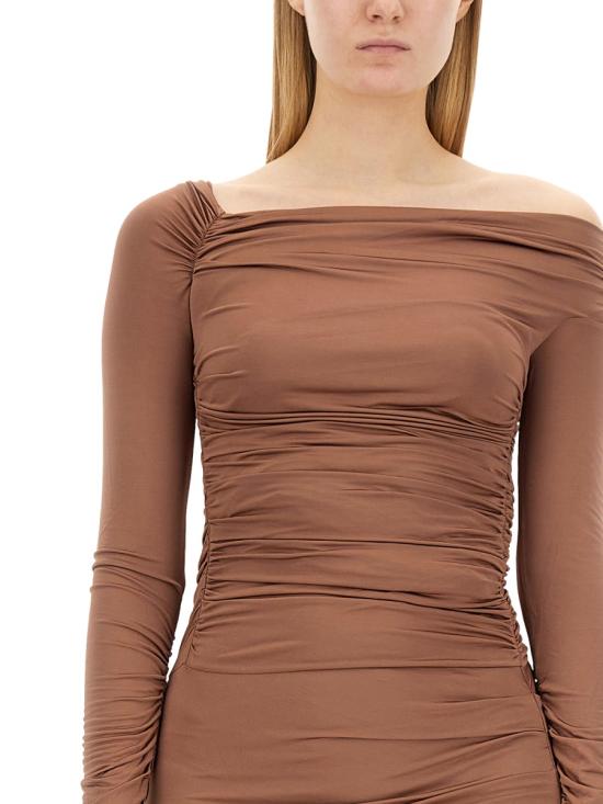  헬무트랭 롱 원피스 N10HW603 BEIGE - HELMUT LANG