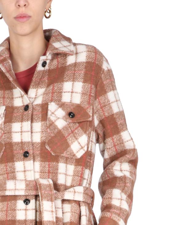  울리치 코트 CFWWOS0043FR BROWN - WOOLRICH