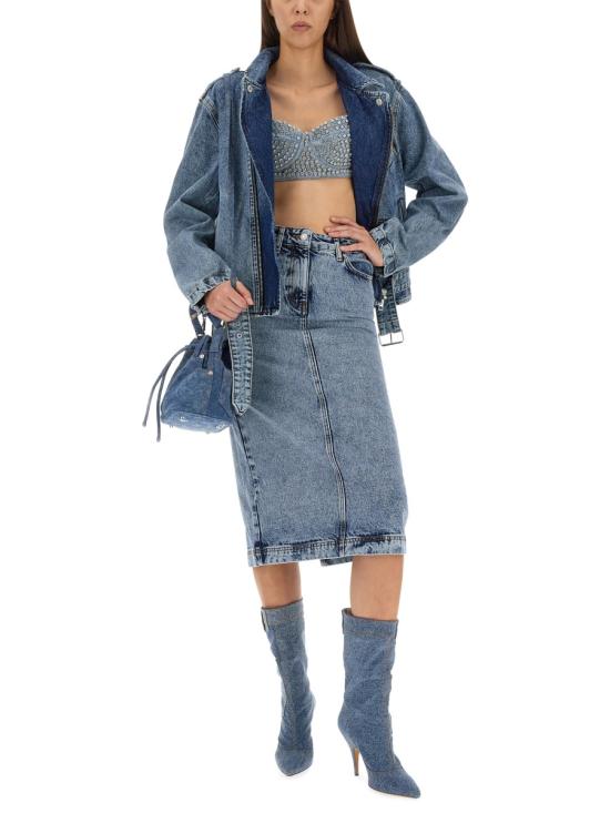  모스키노 데님 자켓 05098235 BLUE - MOSCHINO