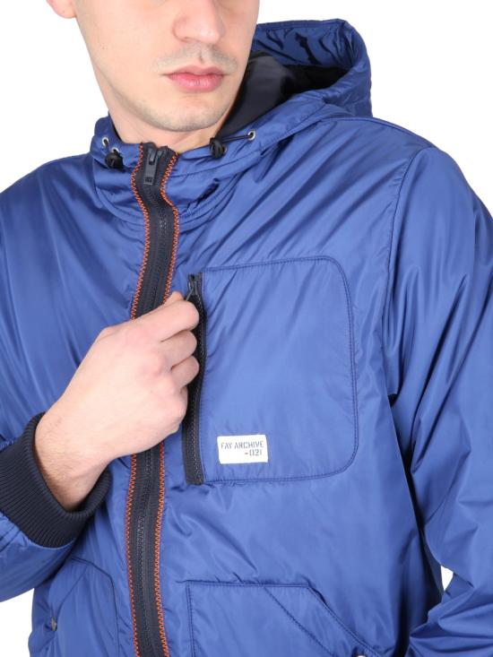  페이 자켓 MAM12460880 BLUE - FAY