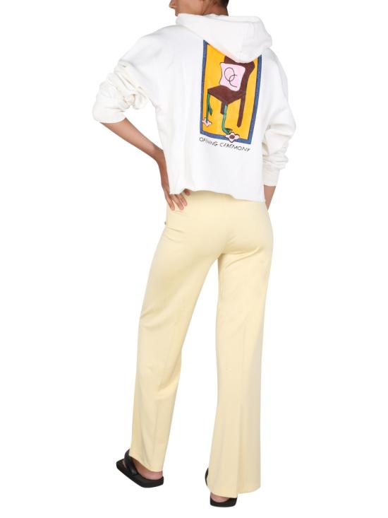  오프닝세레모니 후드 티셔츠 YWBB009 WHITE - OPENING CEREMONY