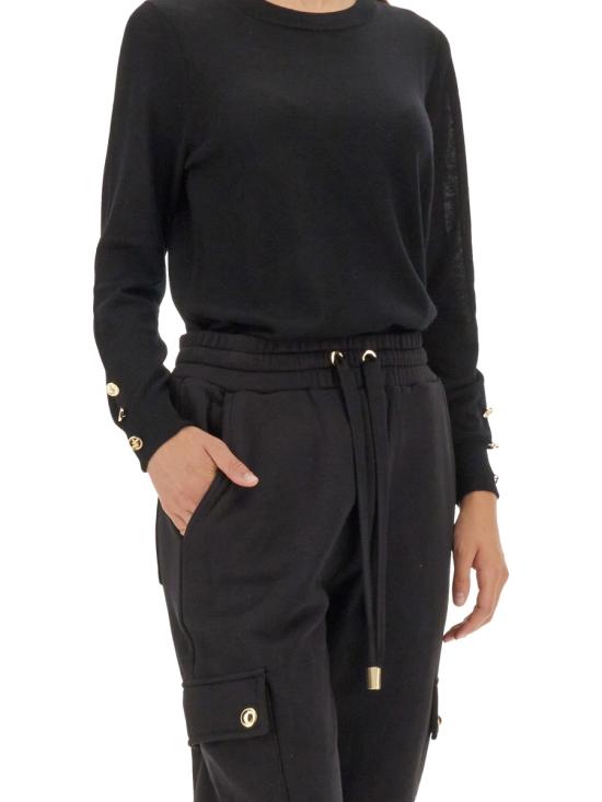  마이클 코어스 스웨터 MU260EF4VR BLACK - MICHAEL KORS