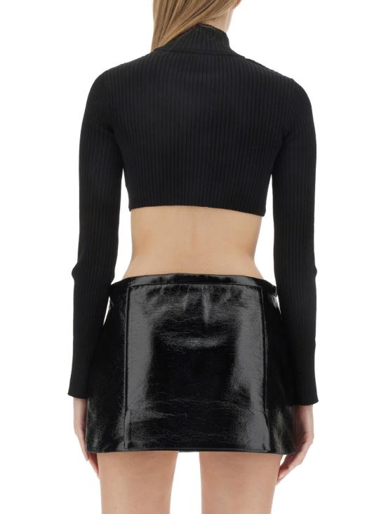  쿠레쥬 스웨터 423MPU122F BLACK - COURREGES
