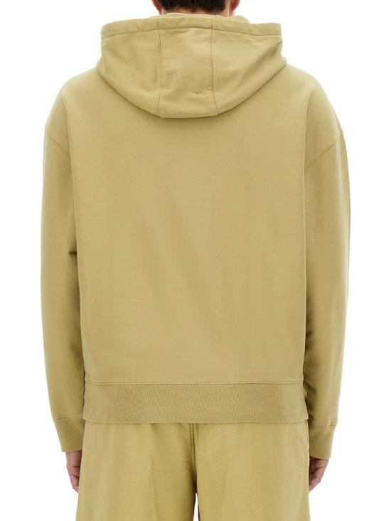  메종키츠네 볼드 폭스 헤드 패치 오버사이즈 후드 LM00705KM0001 BEIGE - MAISON KITSUNE