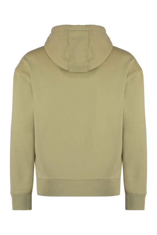  메종키츠네 볼드 폭스 헤드 패치 오버사이즈 후드 LM00705KM0001 BEIGE - MAISON KITSUNE