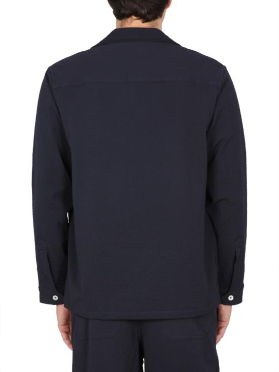  하울린 긴팔 셔츠 MAGICWORKSHIRT BLUE - HOWLIN