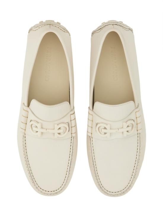  살바토레 페라가모 로퍼 768041 WHITE - SALVATORE FERRAGAMO