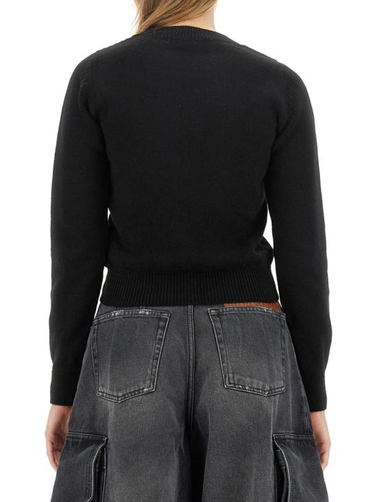  팜앤젤스 스웨터 PWHE051 BLACK - PALM ANGELS