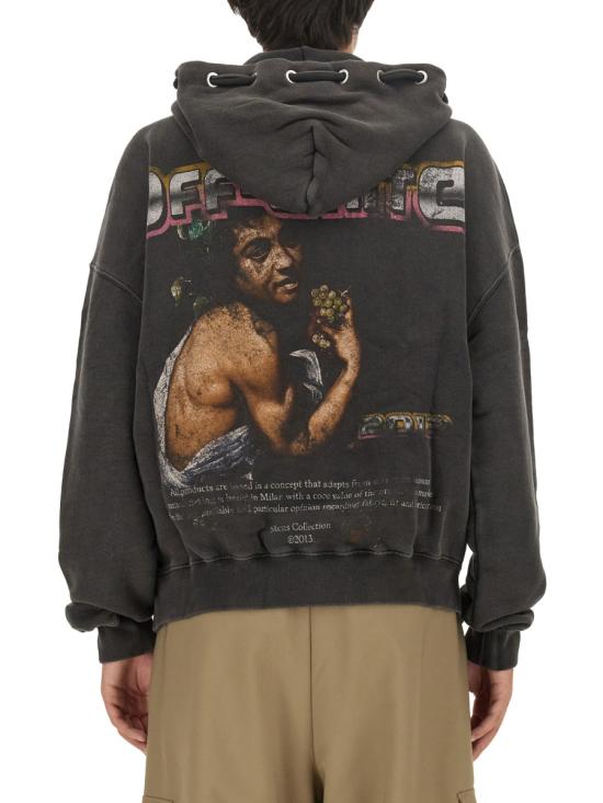  오프화이트 스웨터 OMBB119 BLACK - OFF WHITE