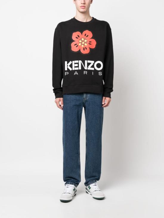  겐조 VARSITY 바시티 가디건 FD55SW445 BLACK - KENZO