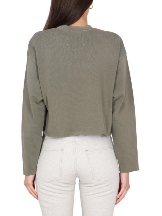  마르지엘라 스웨터 S51GU0123 MILITARY GREEN - MAISON MARGIELA