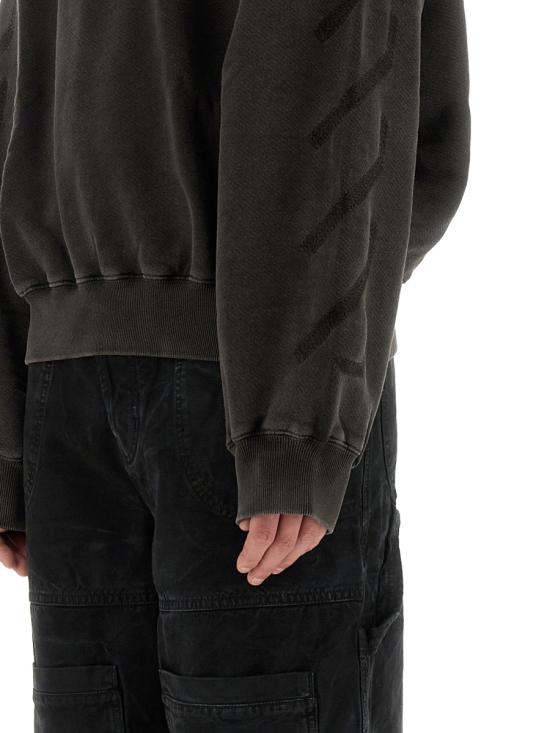  오프화이트 스웨터 OMBA070 GREY - OFF WHITE