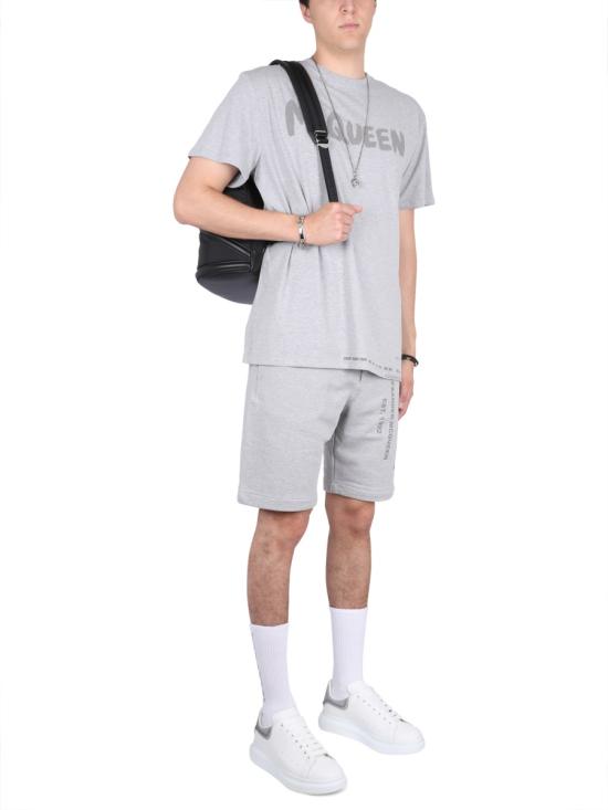  알렉산더 맥퀸 숏팬츠 688717 GREY - ALEXANDER MCQUEEN