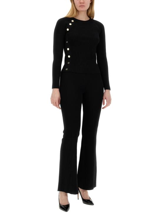  마이클 코어스 스트레이트 팬츠 MS430MS33D BLACK - MICHAEL KORS