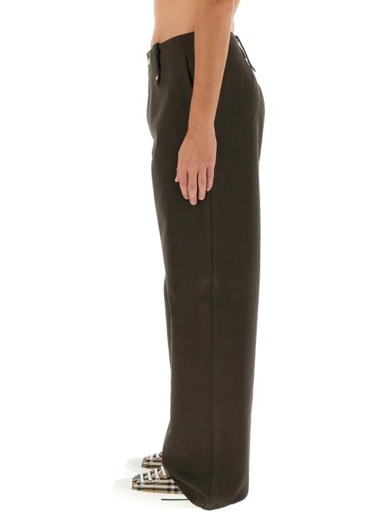  버버리 스트레이트 팬츠 8076645 BROWN - BURBERRY