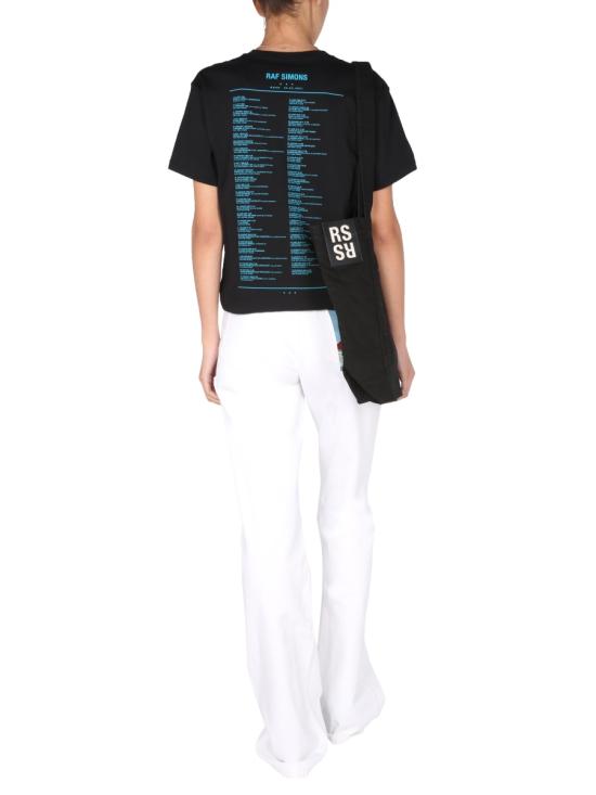  라프 시몬스 반팔 티셔츠 212W104 BLACK - RAF SIMONS