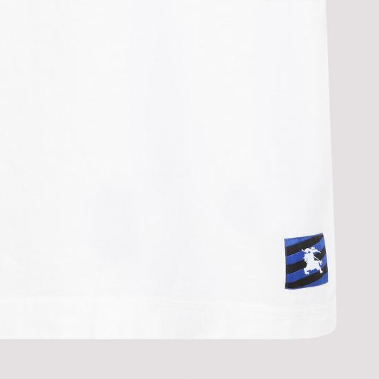  버버리 코튼 티셔츠 8083593 WHITE - BURBERRY
