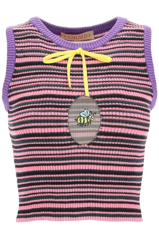  코르미오 민소매 티셔츠 GLORIA MULTICOLOUR