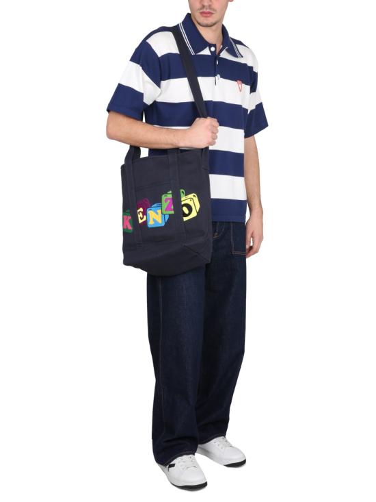  겐조 폴로 티셔츠 FD55PU371 BLUE - KENZO