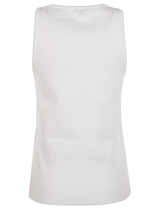  보테가베네타 민소매 티셔츠 715043 WHITE - BOTTEGA VENETA