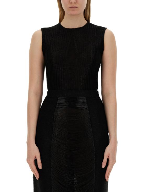 알렉산더 맥퀸 민소매 티셔츠 791074 BLACK