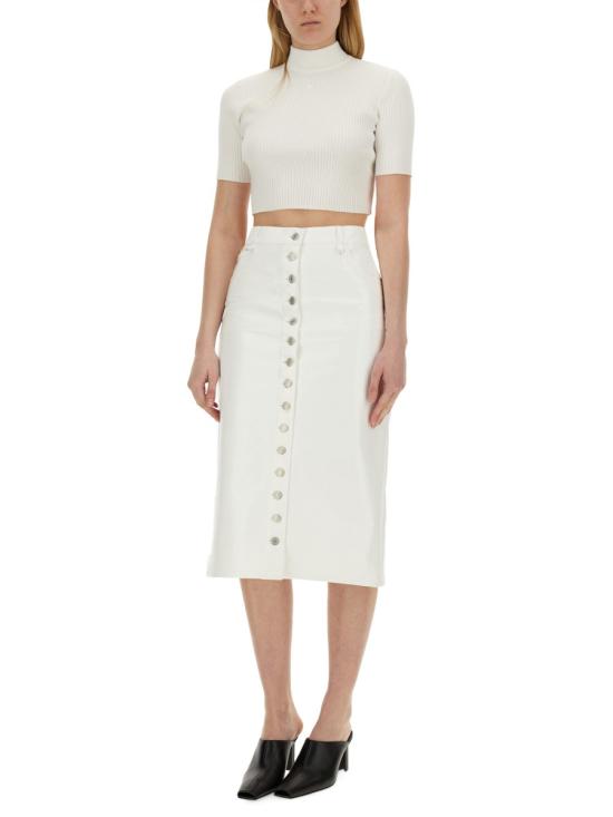  쿠레쥬 반팔 티셔츠 124MPU135 WHITE - COURREGES