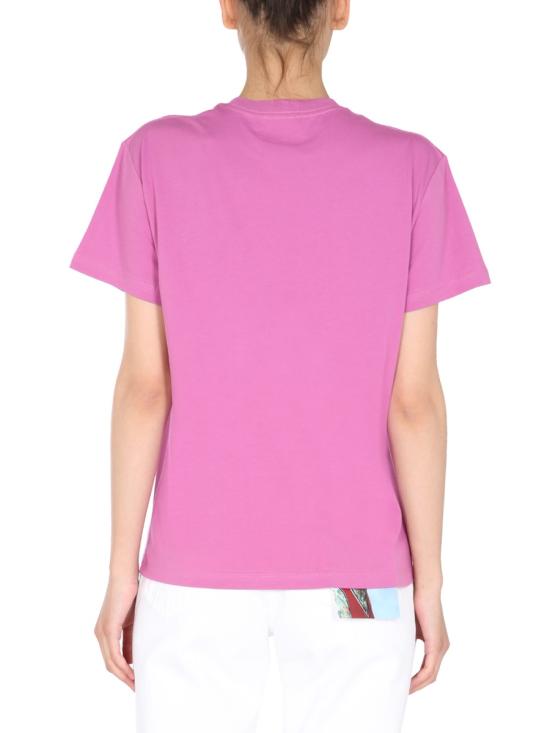  라프 시몬스 반팔 티셔츠 211W103 PINK - RAF SIMONS