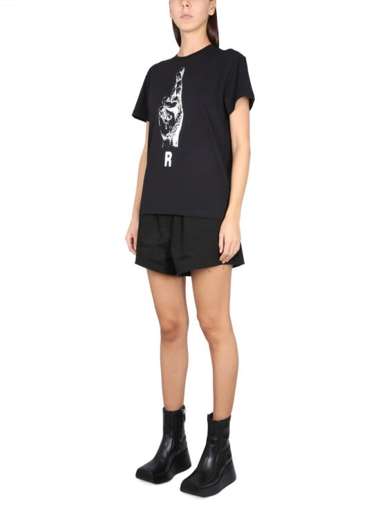 라프 시몬스 반팔 티셔츠 231W104 BLACK - RAF SIMONS