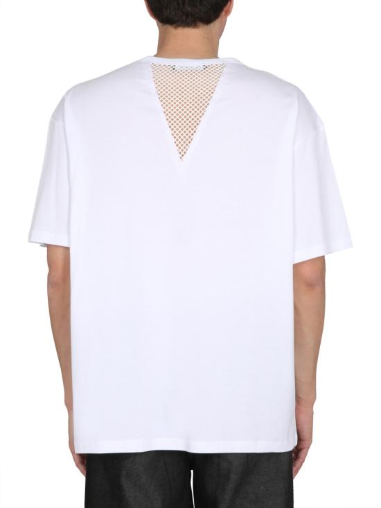  라프 시몬스 반팔 티셔츠 231126A WHITE - RAF SIMONS