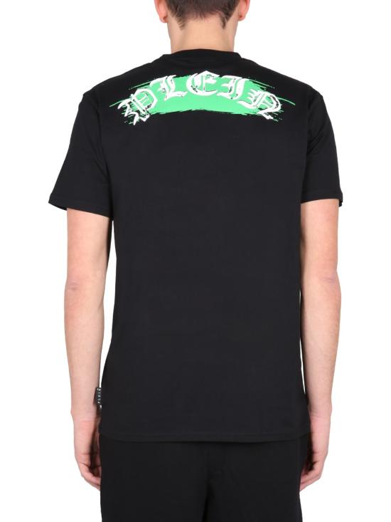  필립 플레인 반팔 티셔츠 SACCMTK6115 BLACK - PHILIPP PLEIN