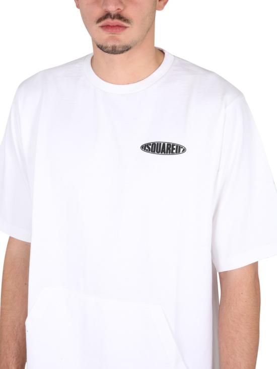  디스퀘어드2 반팔 티셔츠 S74GD1077 WHITE - DSQUARED2