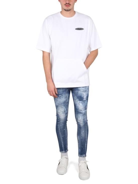  디스퀘어드2 반팔 티셔츠 S74GD1077 WHITE - DSQUARED2