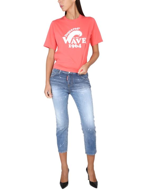  디스퀘어드2 반팔 티셔츠 S75GD0326 PINK - DSQUARED2