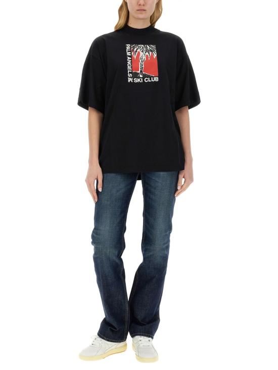  팜앤젤스 반팔 티셔츠 PWAA017 BLACK - PALM ANGELS