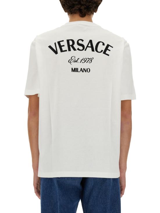  베르사체 반팔 티셔츠 1013302 WHITE - VERSACE