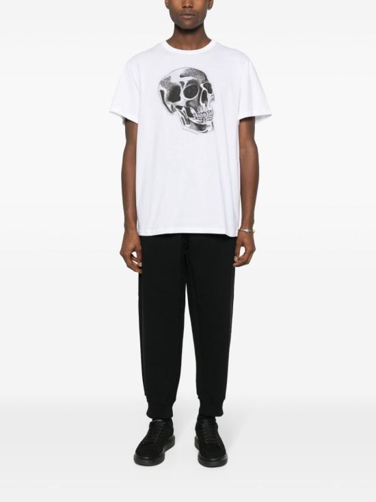  알렉산더 맥퀸 반팔 티셔츠 776351 WHITE - ALEXANDER MCQUEEN