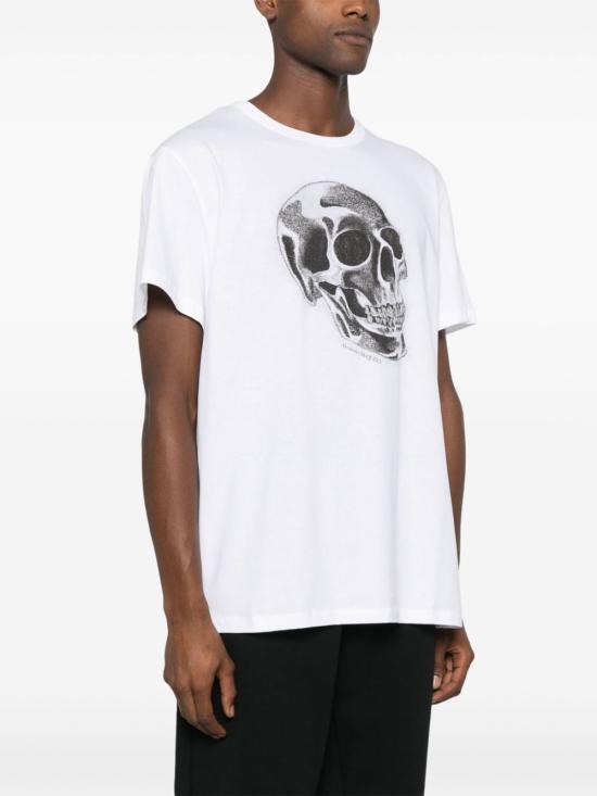  알렉산더 맥퀸 반팔 티셔츠 776351 WHITE - ALEXANDER MCQUEEN