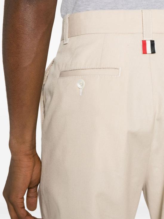  톰브라운 스트레이트 팬츠 MTU320U04502250 KHAKI - THOM BROWNE